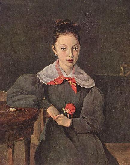 Jean-Baptiste Camille Corot Portrait of Octavie Sennegon, the artist's niece Germany oil painting art